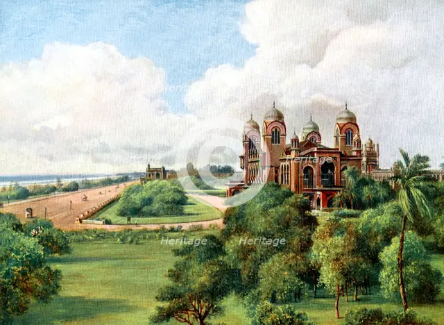 The Marina, Madras, India, early 20th century. Artist: Unknown
