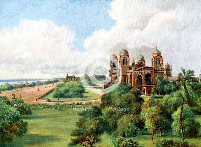 The Marina, Madras, India, early 20th century. Artist: Unknown
