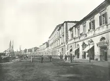 The Marina, Messina, Sicily, Italy, 1895. Creator: W & S Ltd