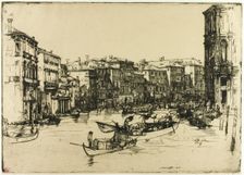 The Market, Venice, 1908. Creator: Donald Shaw MacLaughlan