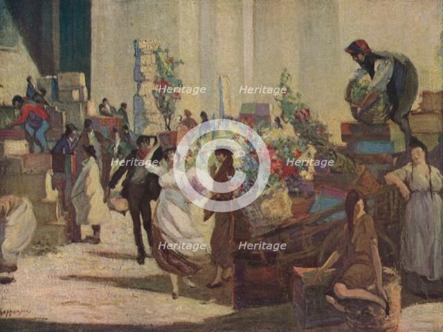 'The Market', c1900. Artist: Claude Allin Shepperson.