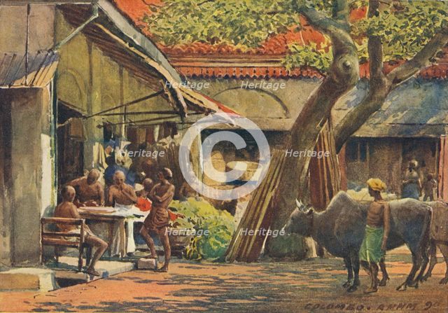 'The Market, Colombo', c1880 (1905). Creator: Alexander Henry Hallam Murray.