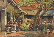 The Market, Colombo c1880 (1905). Creator: Alexander Henry Hallam Murray