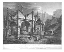 The Market Cross, Glastonbury c1799. Creators: William Byrne, William Lowry