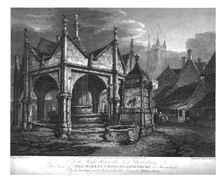 The Market Cross, Glastonbury c1799. Creators: William Byrne, William Lowry