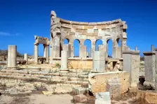 The Market, Leptis Magna, Libya. Creator: Vivienne Sharp
