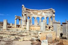 The Market, Leptis Magna, Libya. Creator: Vivienne Sharp