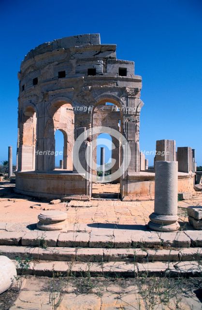 The Market, Leptis Magna, Libya. Creator: Vivienne Sharp.