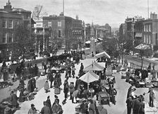 The Market-Place, Taunton c1896. Artist: WM Crockett