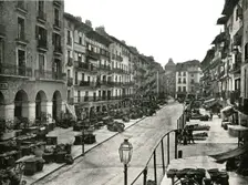The Market Place, Zaragoza, Spain, 1895. Creator: W & S Ltd