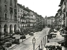 The Market Place, Zaragoza, Spain, 1895. Creator: W & S Ltd