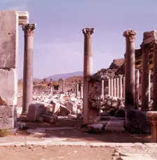 The Market Place, Ephesus, Turkey, c1955. Creator: Arthur Charles Kirby Ware