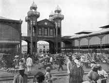 The market place, Port-au-Prince, Haiti, 1926