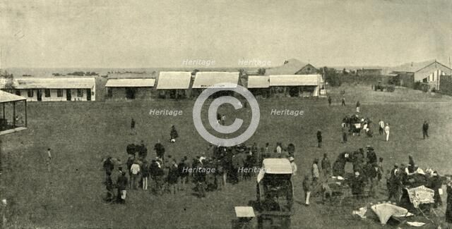 'The Market Square, Mafeking', 1900. Creator: Unknown.