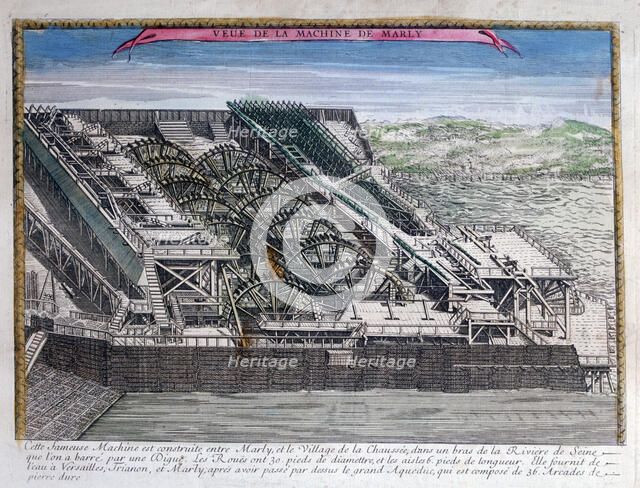 The Marly Machine, 18th century. Artist: Unknown