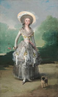 The Marquesa de Pontejos, c. 1786. Creator: Francisco Goya