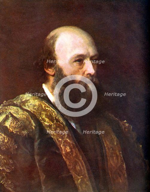 The Marquess of Salisbury, British Prime Minister, c1885-1903 (c1905). Artist: Unknown