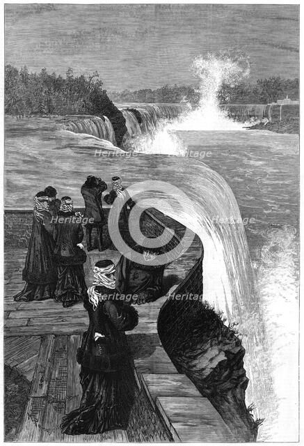 The Marquis and Marchioness of Lorne at Niagara Falls, Canada, 1879. Artist: Unknown