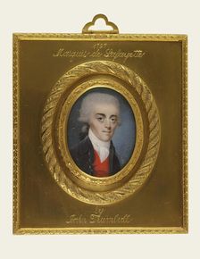 The Marquis de Lafayette, 1797. Creator: Unknown