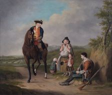 The Marquis of Granby relieving a sick Soldier, after 1765. Creator: Edward Penny