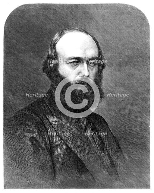 The Marquis of Salisbury, Chancellor of the University of Oxford, 1870. Creator: Unknown.