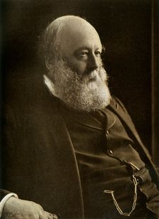The Marquis of Salisbury, K.G., Prime Minister and Foreign Secretary 1900. Creator: Russell & Sons