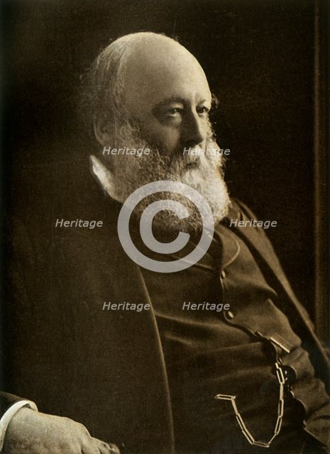 'The Marquis of Salisbury, K.G., Prime Minister and Foreign Secretary', 1900. Creator: Russell & Sons.