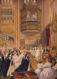 The Marriage 1863. Artist: Robert Dudley