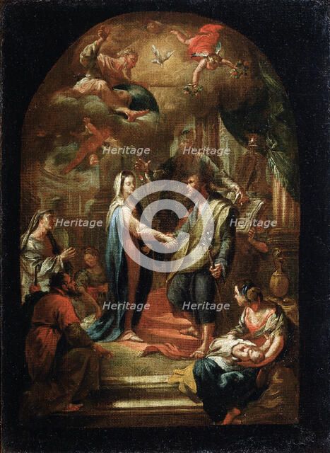 'The Marriage of Mary and Joseph', 18th or early 19th century. Artist: Domenico Corvi