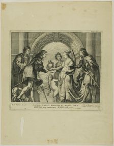 The Marriage of Maximilian of Austria with Mary of Burgundy, n.d. Creator: Theodoor van Thulden
