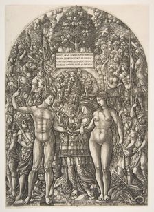 The Marriage of Adam and Eve, from The Apocalypse, ca. 1540-55. Creator: Jean Duvet