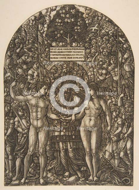The Marriage of Adam and Eve.n.d. Creator: Jean Duvet.