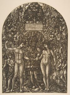 The Marriage of Adam and Eve.n.d. Creator: Jean Duvet