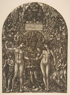 The Marriage of Adam and Eve.n.d. Creator: Jean Duvet