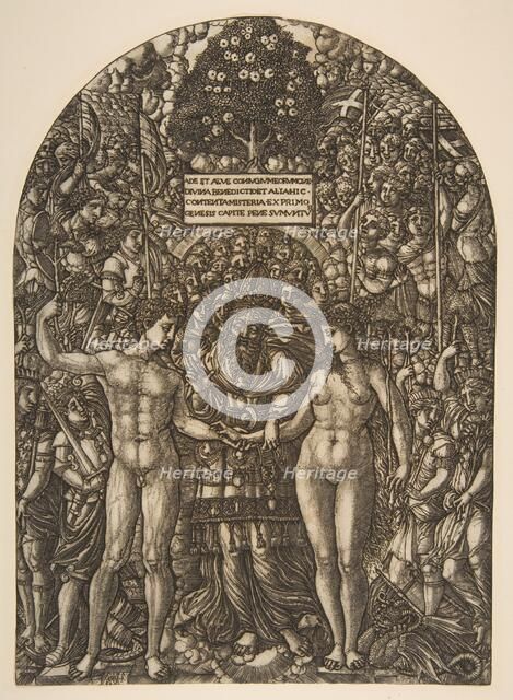 The Marriage of Adam and Eve.n.d. Creator: Jean Duvet.