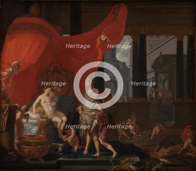 The Marriage of Alexander the Great and Roxana of Bactria, 1664. Creator: Lairesse, Gérard, de (1640-1711).