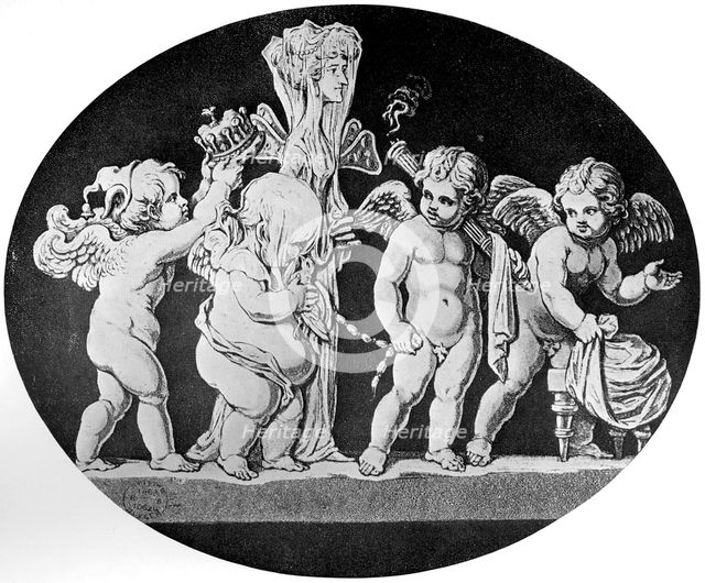 'The Marriage of Cupid and Psyche', 1797. Artist: Unknown