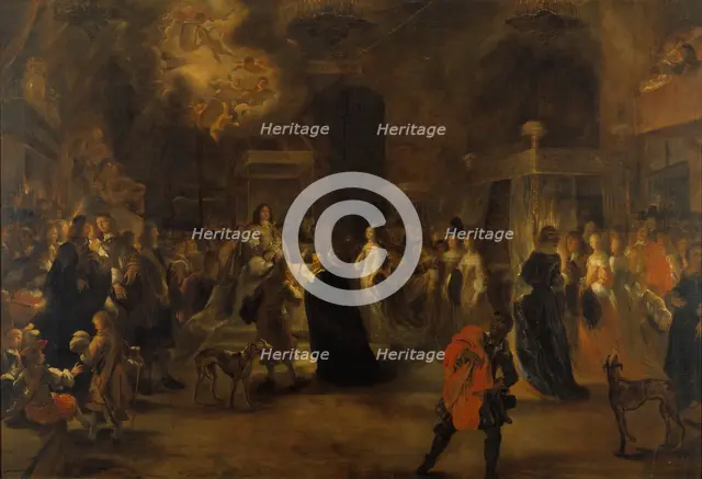 The Marriage of Charles X Gustavus, 1654, (mid-late 17th century). Creator: Jurgen Ovens.