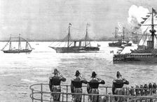 The Marriage of HRH Princess Louise of Schleswig-Holstein and HH Prince Aribert of Anhalt, 1891. Creator: Unknown