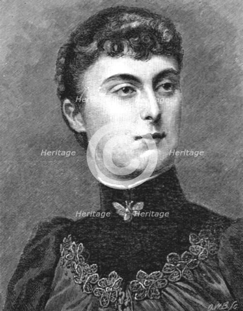 'The Marriage of HRH Princess Louise of Schleswig-Holstein and HH Prince Aribert of Anhalt, 1891. Creator: Unknown.
