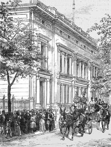The Marriage of HRH Princess Louise of Schleswig-Holstein and HH Prince Aribert of Anhalt, 1891. Creator: Unknown