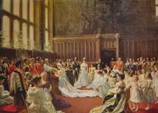 The Marriage of King George V 1894, (c1915). Artist: Laurits Tuxen