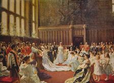 The Marriage of King George V 1894, (c1915). Artist: Laurits Tuxen