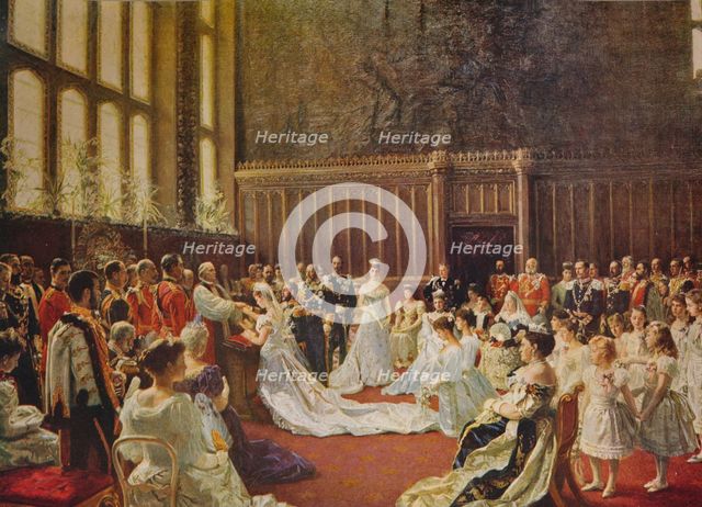 'The Marriage of King George V', 1894, (c1915). Artist: Laurits Tuxen.
