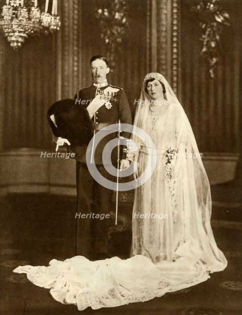 The marriage of Princess Mary and Viscount Lascelles, 28 February 1922, (1935). Creator: Unknown.