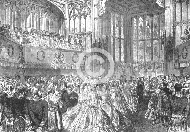 'The Marriage of Princess Helena with Prince Christian of Schleswig-Holstein...1866', (1901). Creator: Unknown.