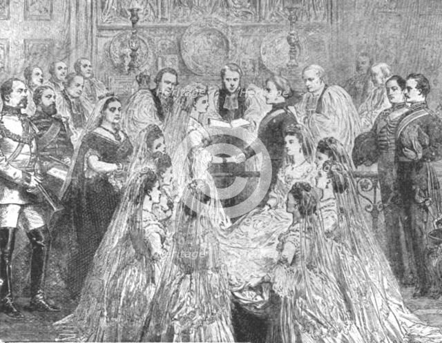 'The Marriage of Princess Louise with the Marquis of Lorne...1871', (1901).  Creator: Unknown.