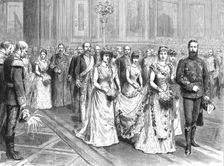 'The Marriage of Princess Victoria, Daughter of the Empress Frederick, to Prince Adolphus of Schaum Creator: Unknown