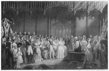 The Marriage of Queen Victoria and Prince Albert c1840, (1911). Artist: George Hayter