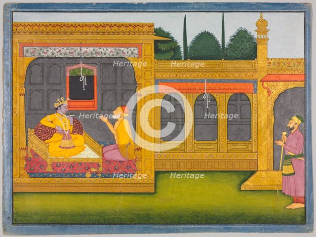 The Marriage of Rukmini [Mangal], 1775. Creator: Unknown.